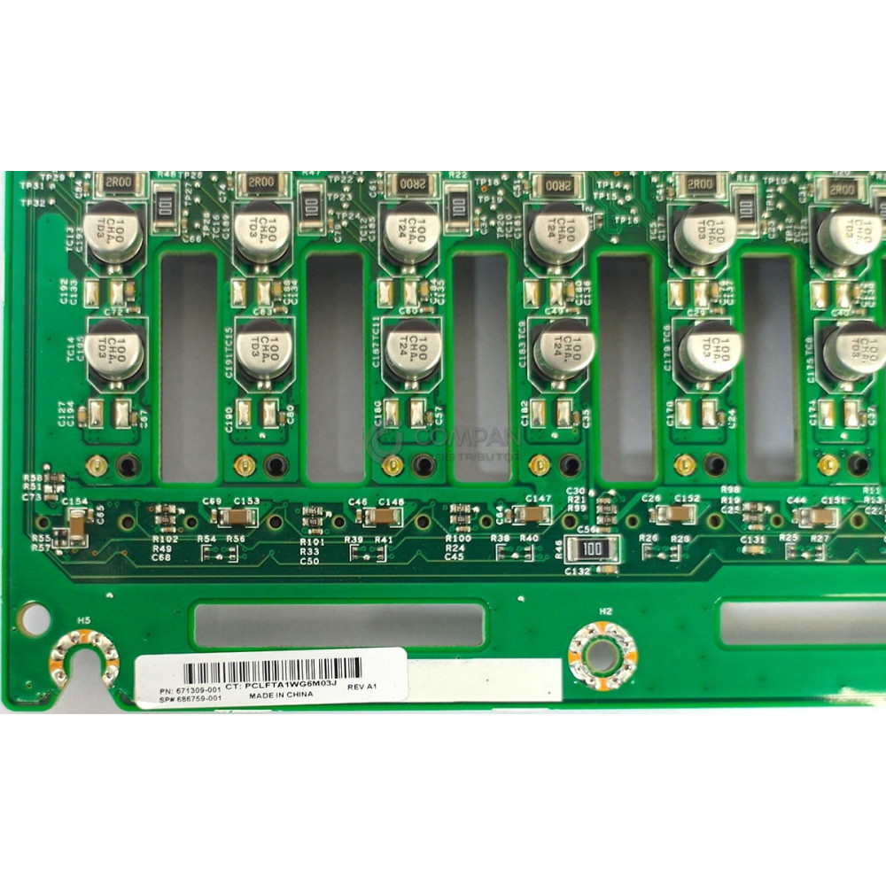 686759-001 HP PROLIANT 8-BAY SFF HDD BACKPLANE ML310E G8 671309-001